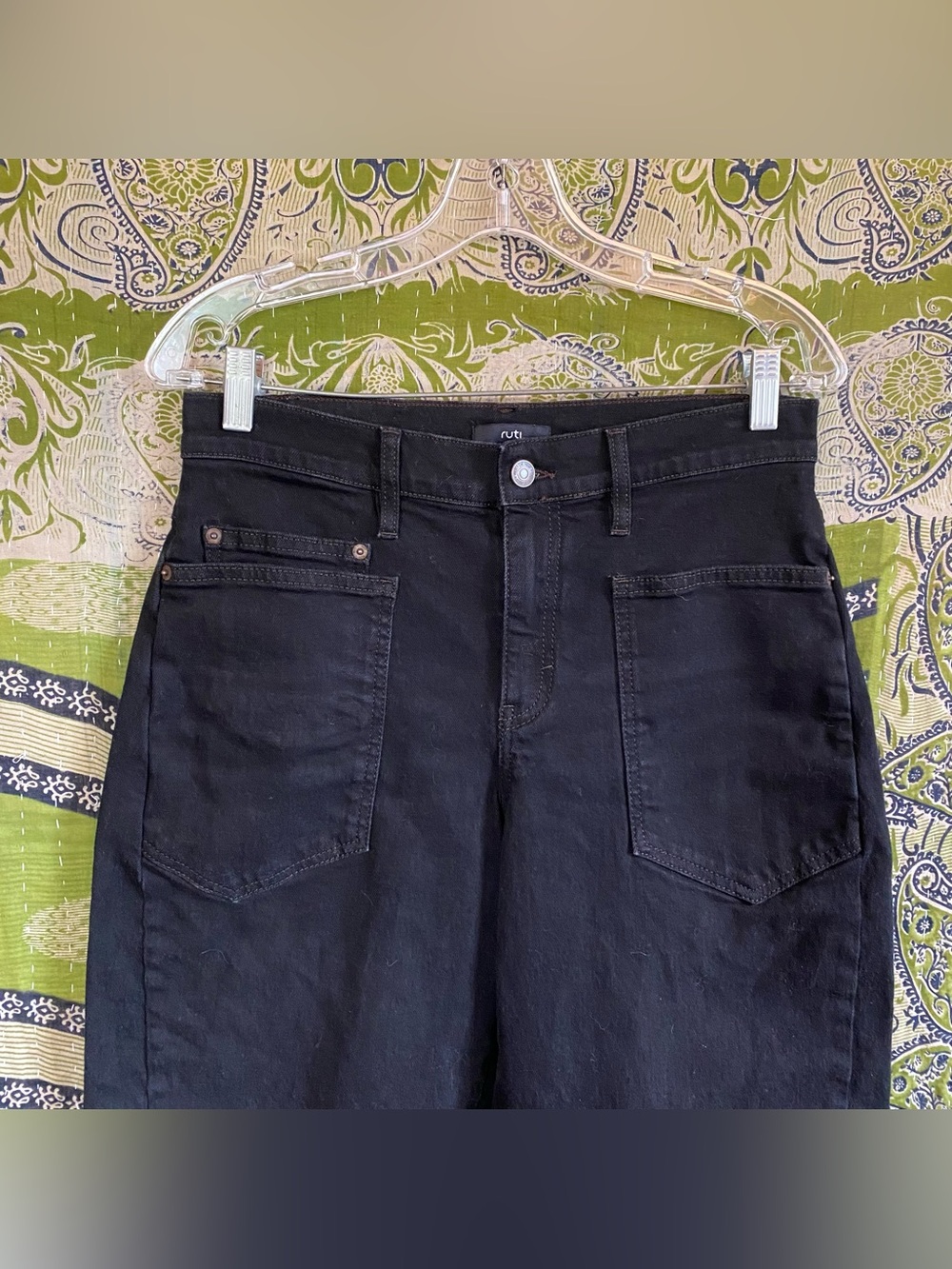Ruti Dusted Black The Slouchy Jeans 2.0 Size 8 Quiet Luxury Minimal - Picture 3 of 16